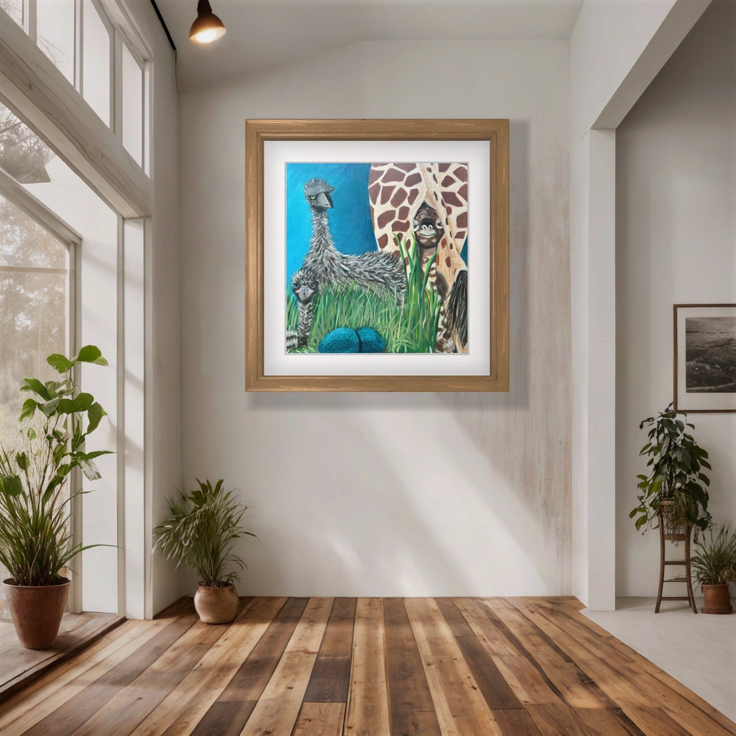 Giclée canvas print- Precious wildlife