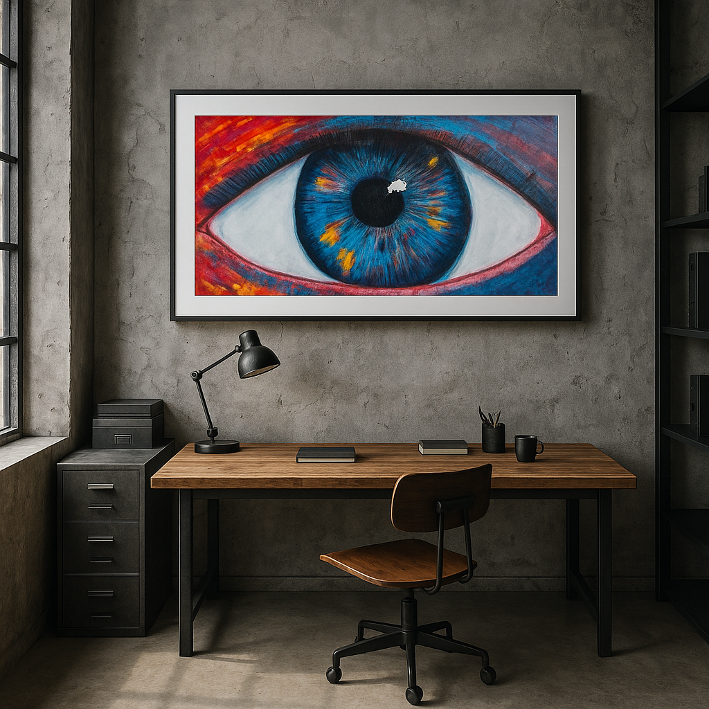 Premium Giclée paper- Reflections Of Fire