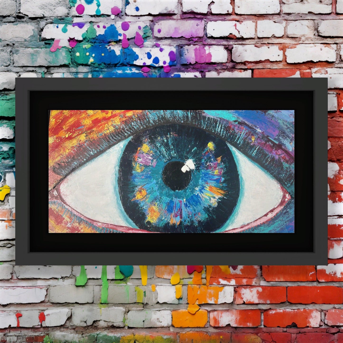 Giclée Canvas print - Reflections Of Fire