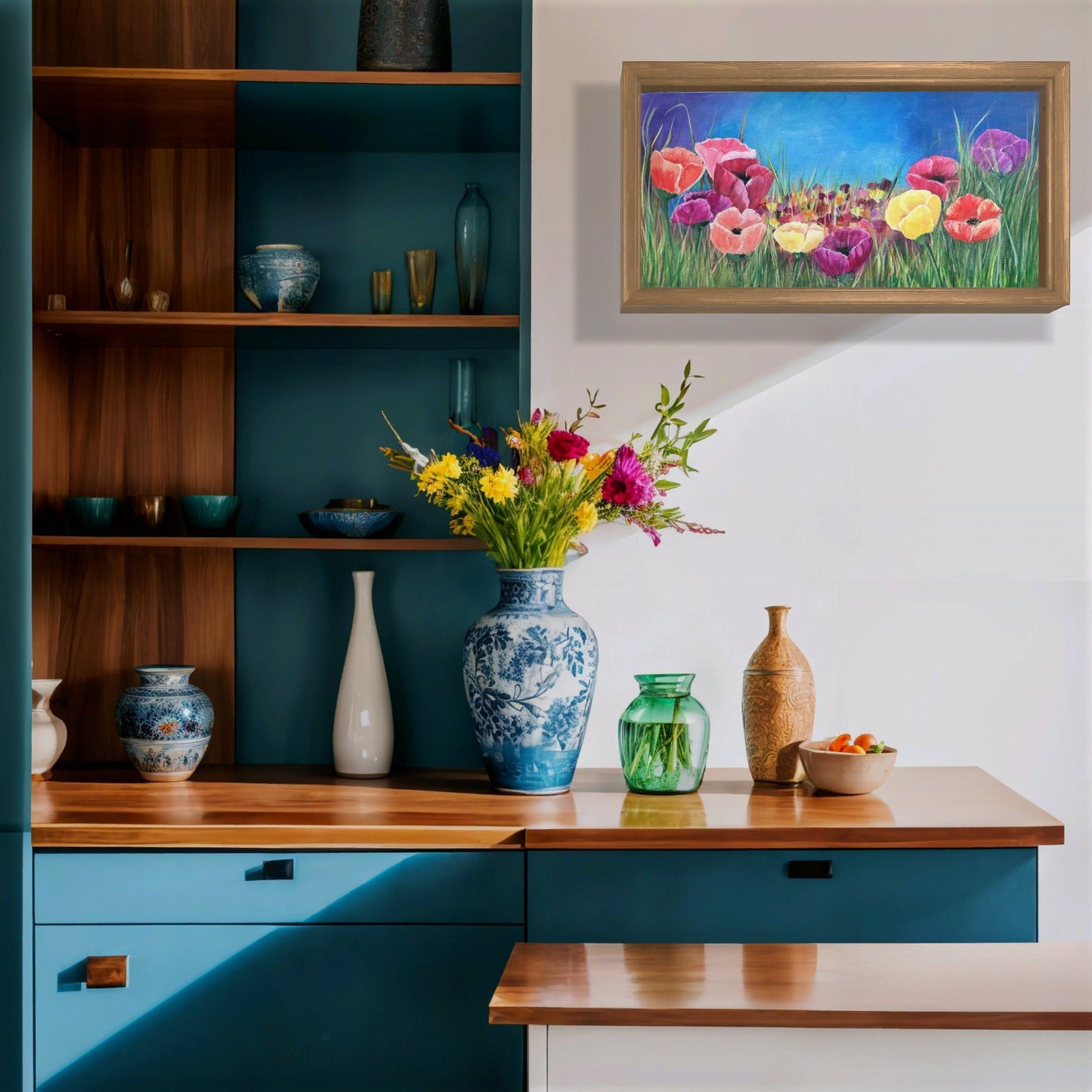 Premium Giclée Paper- Poppies in the field