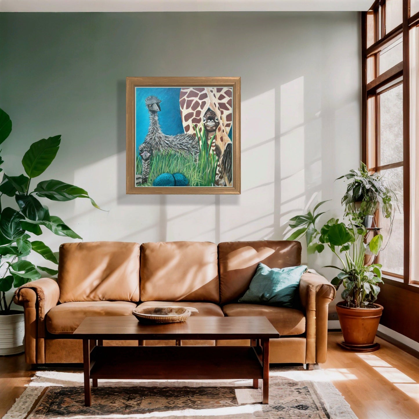 Giclée canvas print- Precious wildlife