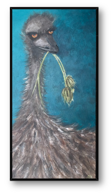 Emu Giclée canvas