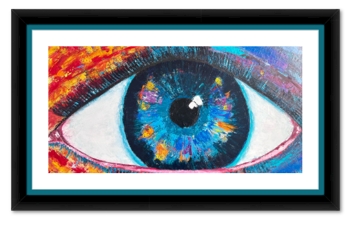 Premium Giclée paper- Reflections Of Fire