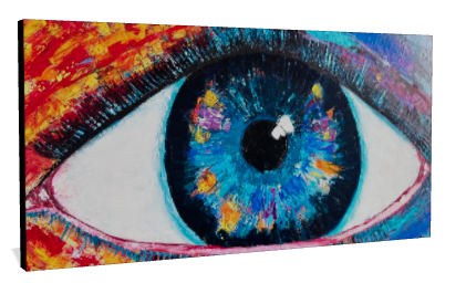 Giclée Canvas print - Reflections Of Fire