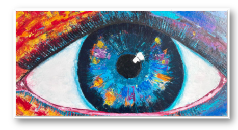 Giclée Canvas print - Reflections Of Fire