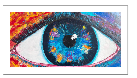 Premium Giclée paper- Reflections Of Fire