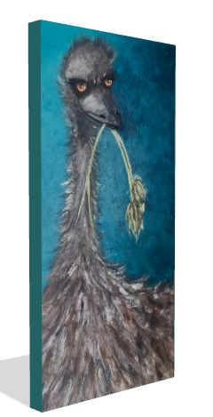 Emu Giclée canvas