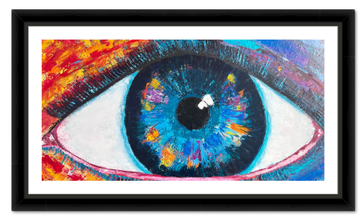 Premium Giclée paper- Reflections Of Fire