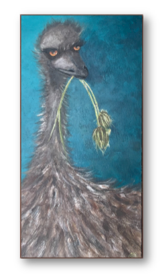 Emu Giclée canvas