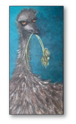 Emu Giclée canvas
