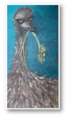 Emu Giclée canvas