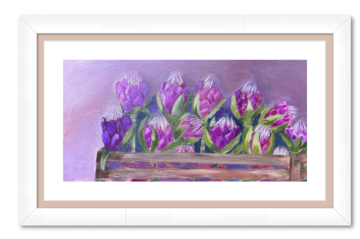 Premium Giclée Paper- whispering Protea's